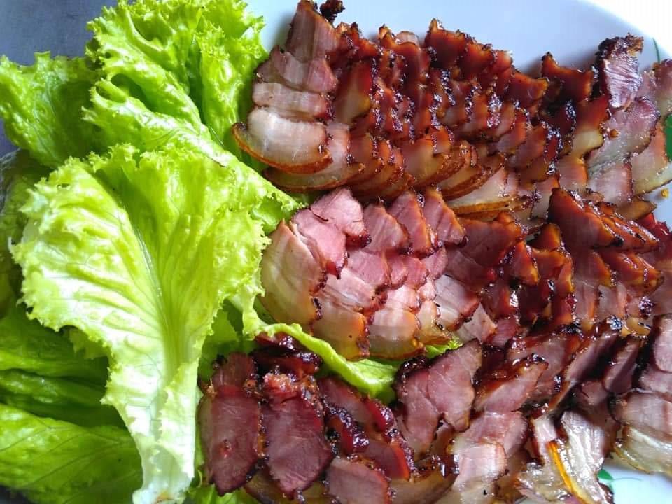 cách ăn thịt ba chỉ gác bếp